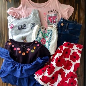 7 Piece Lot of Girls Size 8 Clothes